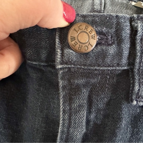 J. Crew toothpick Dark Blue Women's Jeans stretch size 29 straight low rise 915 - Picture 10 of 10